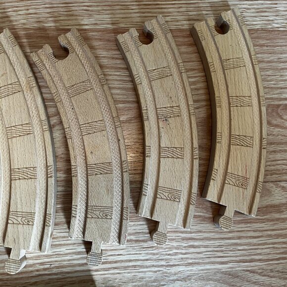 Thomas Train Wooden Railway Wood Track - Picture 2 of 7